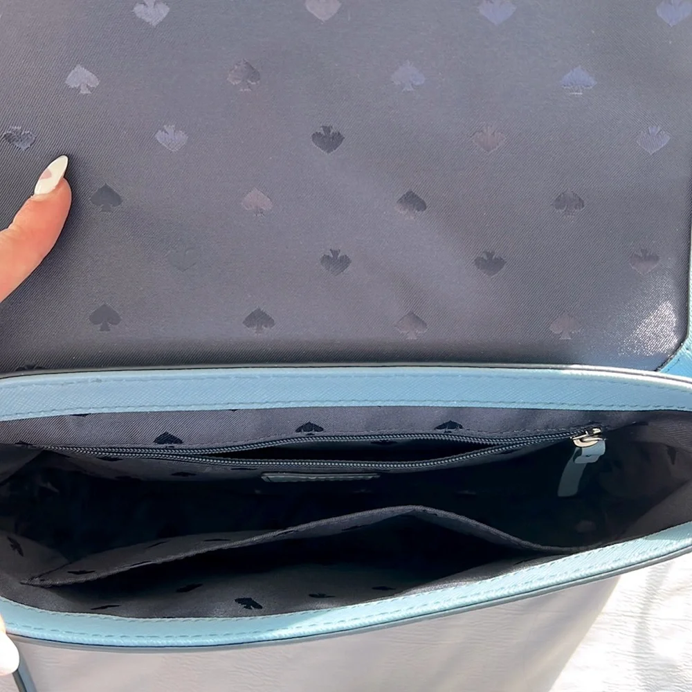 Brand New (without tags) Kate Spade, Light Blue Purse - Picture 4 of 4